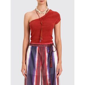 Actitude Twinset Women Cotton Blend One-Shoulder Top Actitude Twinset